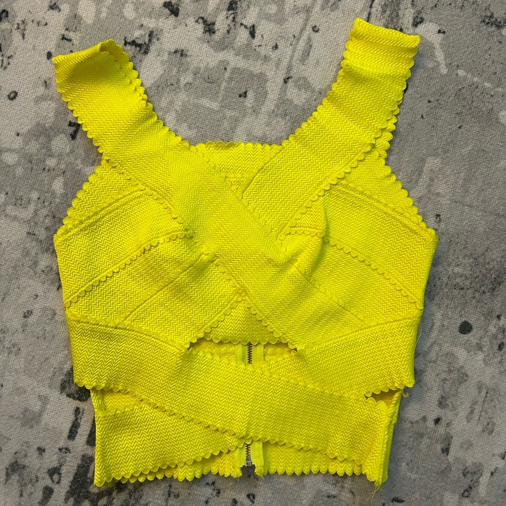 Neon Yellow Top